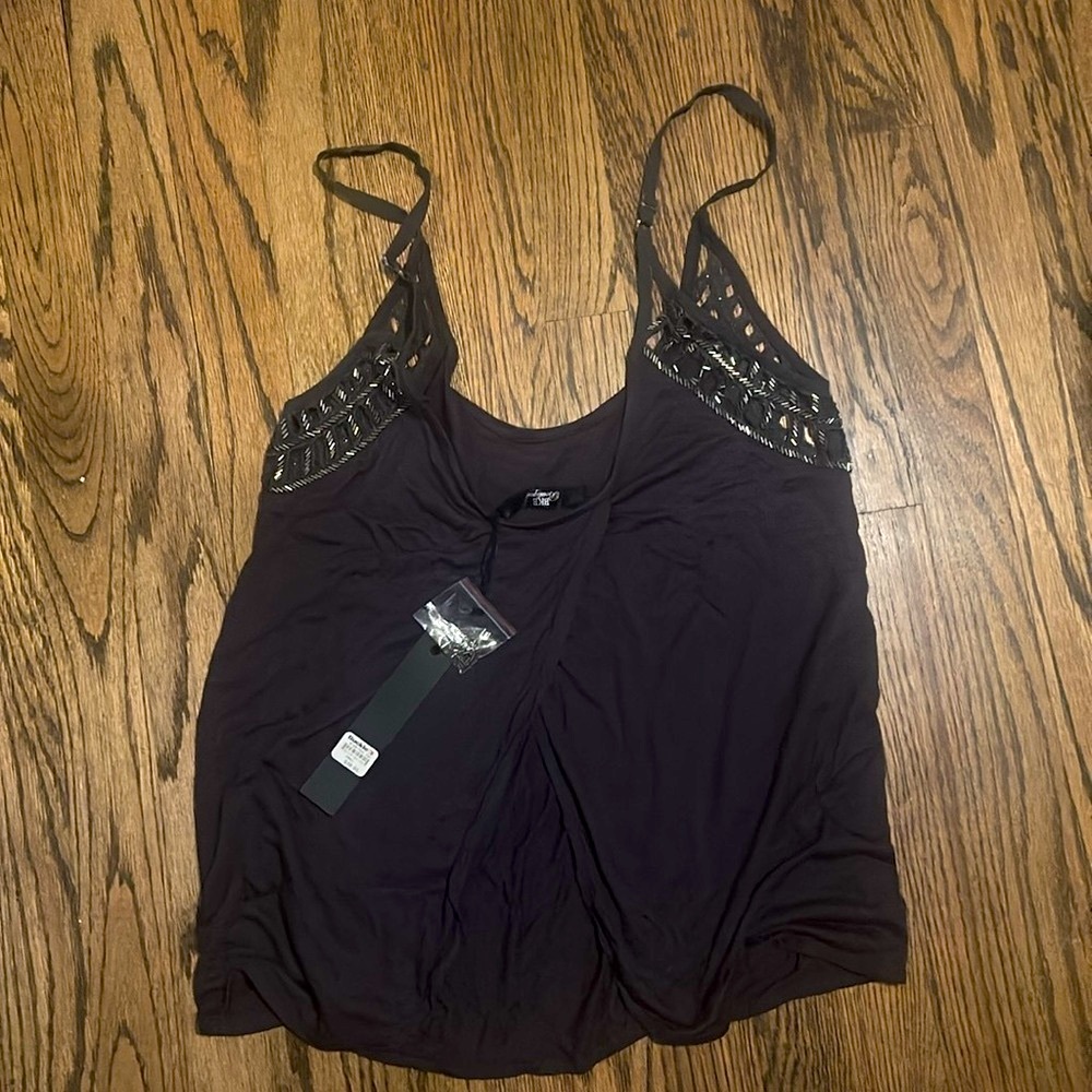 Buckle BKE Sequined tank top NWT